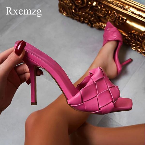 rxemzg summer shoes woman square toe fashion woven sandals women peep toe high heels gladiator mules ladies slippers party, Black
rxemzg summer shoes woman square toe fashion woven sandals women peep toe high heels gladiator mules ladies slippers party, Black