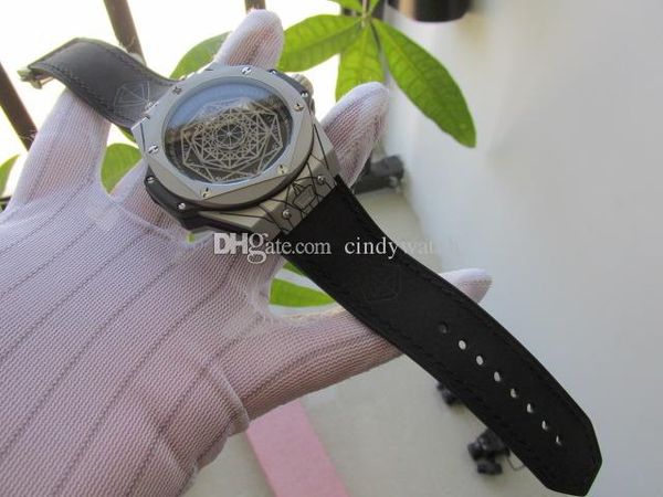 45mm hexagon dial special limited edition automatic mechanical men watch waterproof wristwatch sang bleu 415.nx.1112.vr.mxm16, Slivery;brown
45mm hexagon dial special limited edition automatic mechanical men watch waterproof wristwatch sang bleu 415.nx.1112.vr.mxm16, Slivery;brown