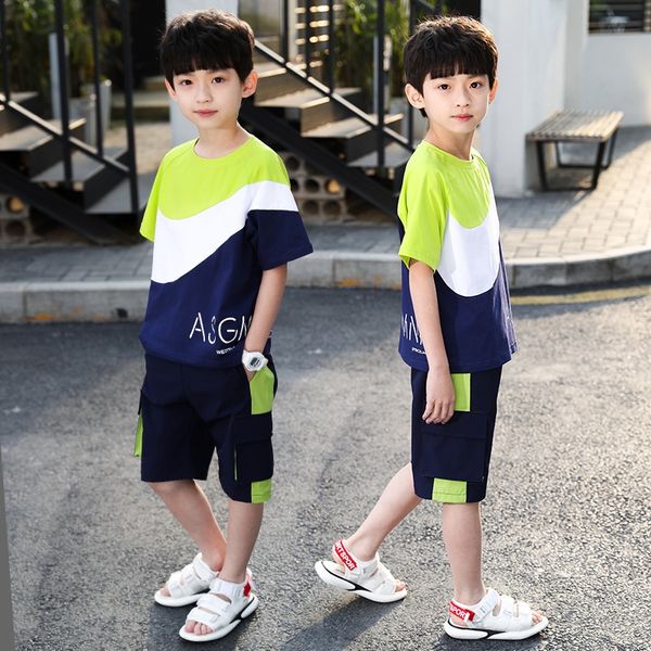 anllr boys' 2020 summer short-sleeved boy's clothes with short sleeves 2020 short sleeve sports two pieces suit middle and large c
anllr boys' 2020 summer short-sleeved boy's clothes with short sleeves 2020 short sleeve sports two pieces suit middle and large c