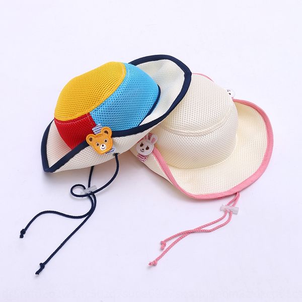 2020 new bear rabbit sun baby double mesh cloth children sweat-absorbing fisherman bucket bucket hat hat, Blue;gray
2020 new bear rabbit sun baby double mesh cloth children sweat-absorbing fisherman bucket bucket hat hat, Blue;gray