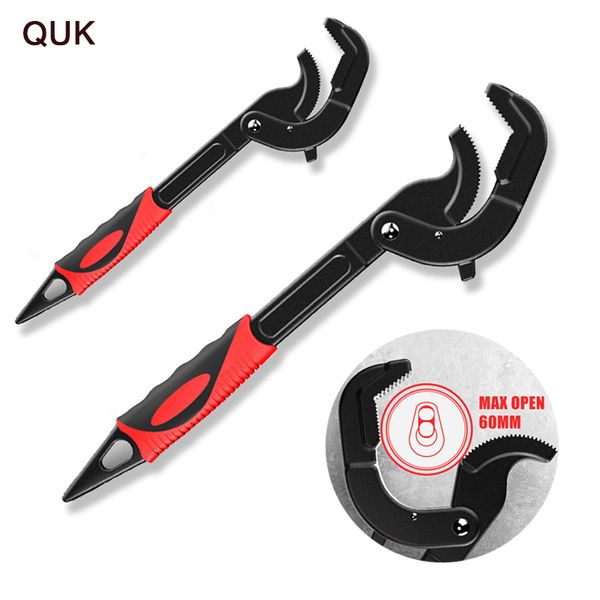 quk wrench set universal key adjustable spanner ratchet 2pcs multi-function pipe nut quick snap grip wrench repair hand tools
quk wrench set universal key adjustable spanner ratchet 2pcs multi-function pipe nut quick snap grip wrench repair hand tools