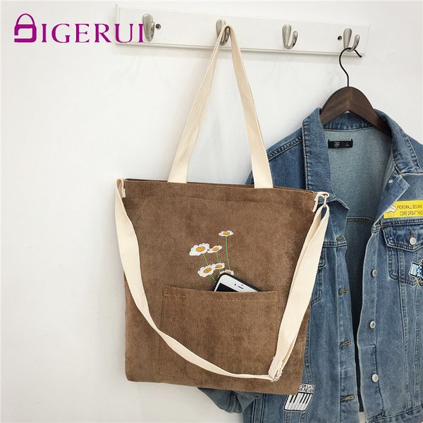 digerui women corduroy shoulder bag ladies bag foldable shopping bags embroidery female handbag crossbody bags for women
digerui women corduroy shoulder bag ladies bag foldable shopping bags embroidery female handbag crossbody bags for women