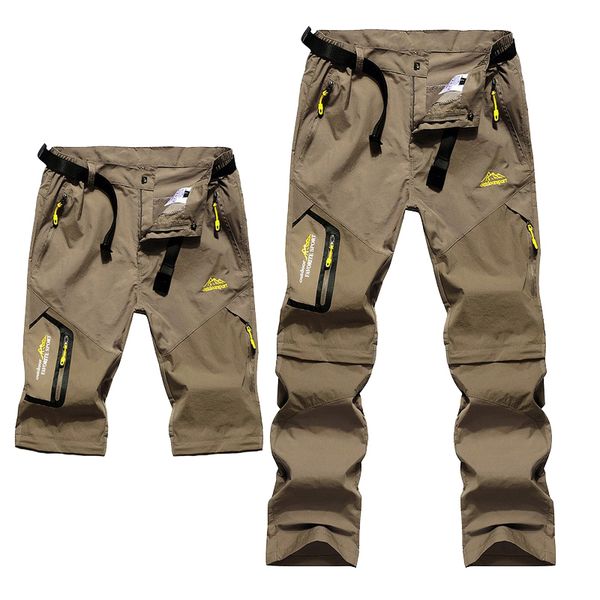 men summer quick dry breathable hiking removable pants outdoor sports man camping fishing climbing male trousers shorts, Black;green
men summer quick dry breathable hiking removable pants outdoor sports man camping fishing climbing male trousers shorts, Black;green