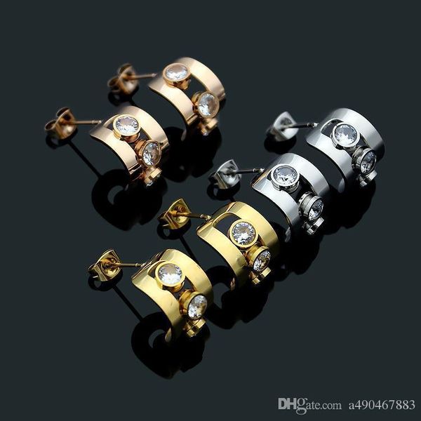 fashion brand titanium steel couple earrings 18k gold rose silver c-shaped ladies earrings suitable for couple gifts, Golden;silver
fashion brand titanium steel couple earrings 18k gold rose silver c-shaped ladies earrings suitable for couple gifts, Golden;silver