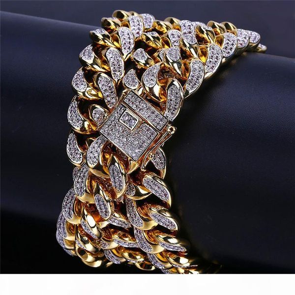 new arrival gold plated necklaces for men fashion hip hop necklace luxury zircon chains 14mm cuban chain hipping, Silver
new arrival gold plated necklaces for men fashion hip hop necklace luxury zircon chains 14mm cuban chain hipping, Silver