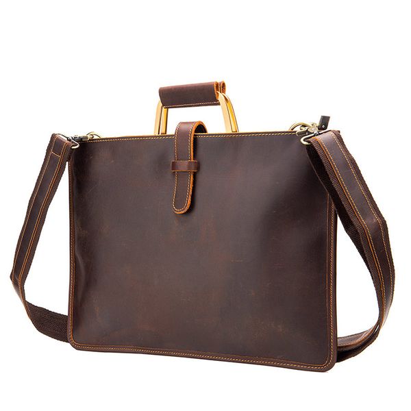 genuine leather zipper briefcase for man bag messenger office bags male crazy horse leather lapbag 14 inch maletines hombre
genuine leather zipper briefcase for man bag messenger office bags male crazy horse leather lapbag 14 inch maletines hombre