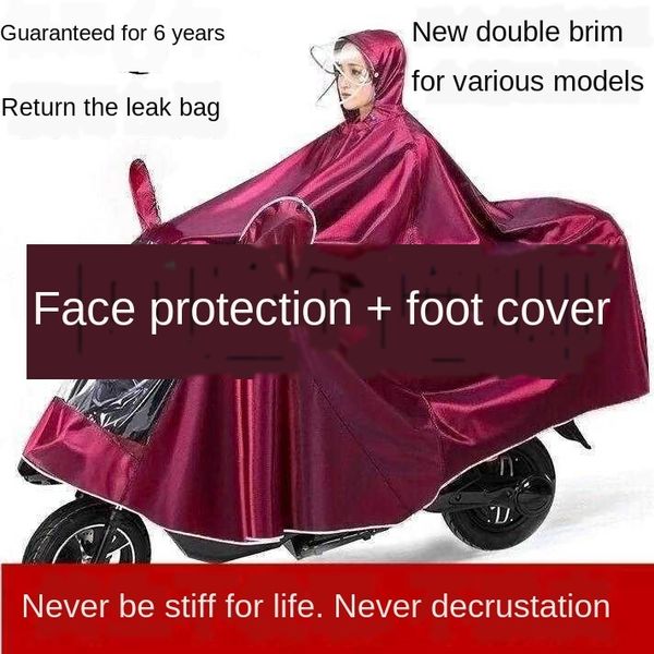 3cllz raincoat motorcycle electric vehicle electric vehicle motorcycle mask single male and female double brim thickened poncho double, Red;brown
3cllz raincoat motorcycle electric vehicle electric vehicle motorcycle mask single male and female double brim thickened poncho double, Red;brown
