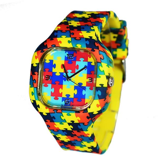 women's casual watch colorful silicone rubber waterproof leisure sport fashion jelly men's quartz autism customs logo, Slivery;brown
women's casual watch colorful silicone rubber waterproof leisure sport fashion jelly men's quartz autism customs logo, Slivery;brown