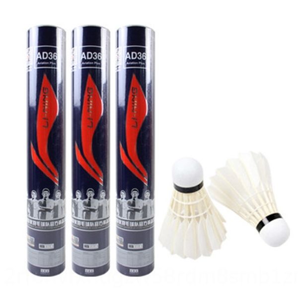 li ning game training special duck feather ball badminton club badminton flight stability fight club ball ad36
li ning game training special duck feather ball badminton club badminton flight stability fight club ball ad36