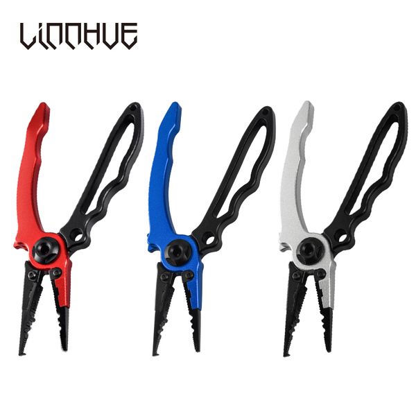 new design aluminum alloy fishing pliers multifunctional hooks remover line cutter split lure rings fishing holder tackle pliers
new design aluminum alloy fishing pliers multifunctional hooks remover line cutter split lure rings fishing holder tackle pliers