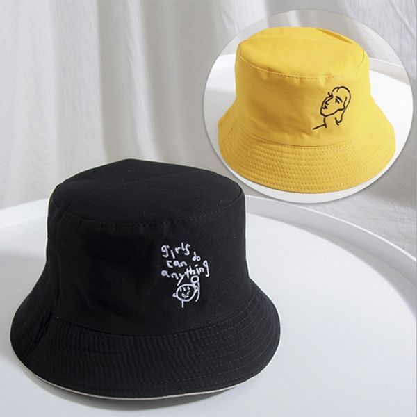 bucket hats women double-sided wear solid folding letter embroidered fisherman hat japanese style all-match simple womens chic, Blue;gray
bucket hats women double-sided wear solid folding letter embroidered fisherman hat japanese style all-match simple womens chic, Blue;gray