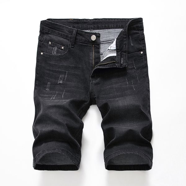 summer jeans men denim shorts jeans men cotton solid color straight short casual new brand, Blue
summer jeans men denim shorts jeans men cotton solid color straight short casual new brand, Blue