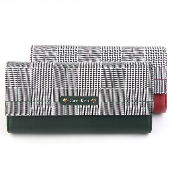 hengsheng wallet new ladies pu three fold long clutch bag women's zipper fashion mobile phone, Red;black
hengsheng wallet new ladies pu three fold long clutch bag women's zipper fashion mobile phone, Red;black