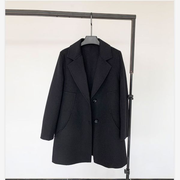 broken yard clearance hepburn tailored suit jacket double-faced cashmere coat medium length loose large size trend, Black
broken yard clearance hepburn tailored suit jacket double-faced cashmere coat medium length loose large size trend, Black