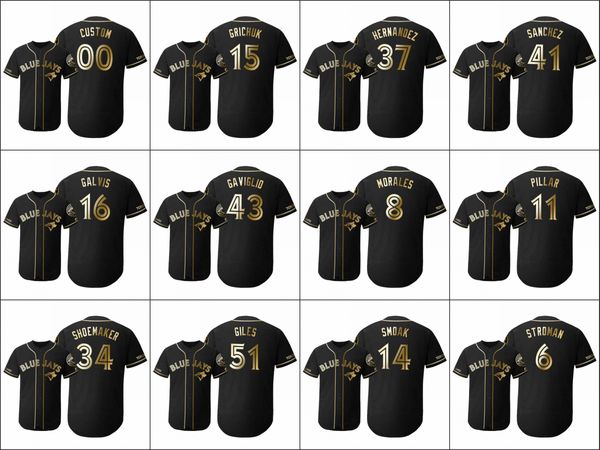 toronto blue jays men #6 marcus stroman 11 kevin pillar 16 freddy galvis women youth flex base golden edition custom jersey, Black
toronto blue jays men #6 marcus stroman 11 kevin pillar 16 freddy galvis women youth flex base golden edition custom jersey, Black