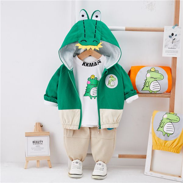 spring autumn children suit toddler baby boy hooded zipper pants three-piece fashion girl suit kid cute clothes, White
spring autumn children suit toddler baby boy hooded zipper pants three-piece fashion girl suit kid cute clothes, White