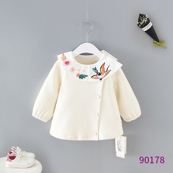 momoidea clothing 2019 new girls' fashion embroidered collar children's long sleeve base knitwear children's knitwear shirt, Blue
momoidea clothing 2019 new girls' fashion embroidered collar children's long sleeve base knitwear children's knitwear shirt, Blue