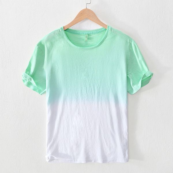 men's t-shirts summer gradient short-sleeved shirt loose t-shirt lt26036, White;black
men's t-shirts summer gradient short-sleeved shirt loose t-shirt lt26036, White;black