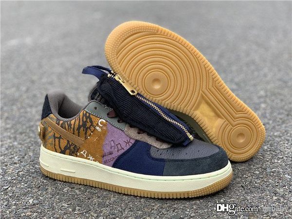 high air authentic travis scott x force1 1 low cactus jack multi color muted bronze fossil running shoes men women sports sneaker with box
high air authentic travis scott x force1 1 low cactus jack multi color muted bronze fossil running shoes men women sports sneaker with box
