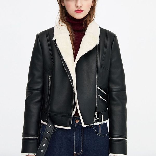 2020 winter women faux soft pu leather jacket long sleeve black biker coat belt zipper design motorcycle pu jacket outfit
2020 winter women faux soft pu leather jacket long sleeve black biker coat belt zipper design motorcycle pu jacket outfit