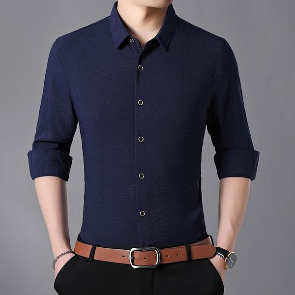 2020 four seasons new brand men's shirt cotton, linen, long sleeve plus fertilizer plus size men's business shirt 1205, White;black
2020 four seasons new brand men's shirt cotton, linen, long sleeve plus fertilizer plus size men's business shirt 1205, White;black