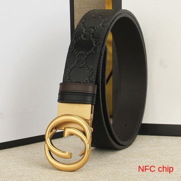 men's belt leather rotating double g embossed layer cowhide smooth buckle belt men's nfc chip verification gift box, Black;brown
men's belt leather rotating double g embossed layer cowhide smooth buckle belt men's nfc chip verification gift box, Black;brown