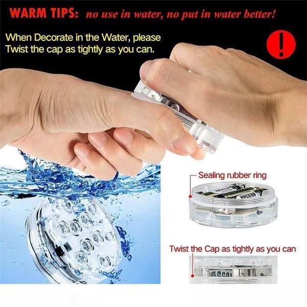 led submersible light battery operated 10leds rgbunderwater night lamp garden swimming pool light for wedding party vase bowl
led submersible light battery operated 10leds rgbunderwater night lamp garden swimming pool light for wedding party vase bowl