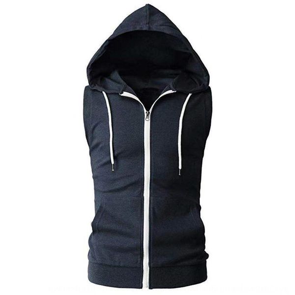 xp8uz 2019 fashion casual men's solid color all-match hooded new european size 2019 fashion casual men's vest solid color all-matc, Black;white 
xp8uz 2019 fashion casual men's solid color all-match hooded new european size 2019 fashion casual men's vest solid color all-matc, Black;white