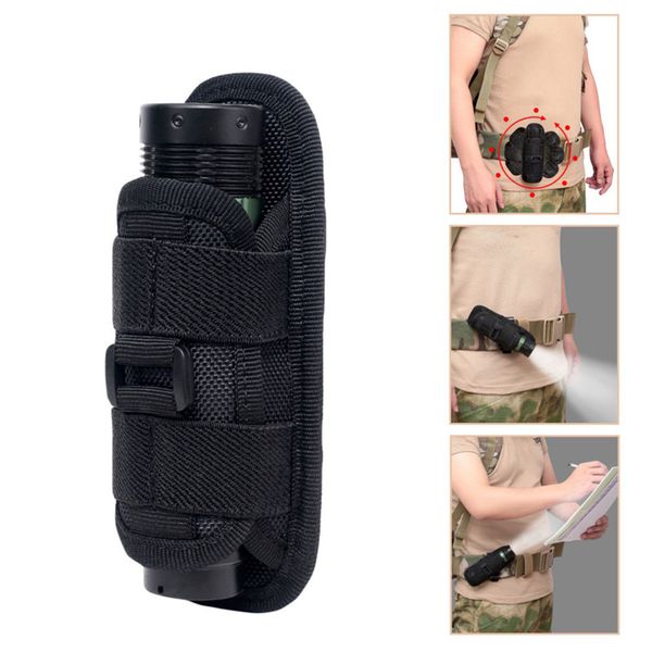360 degrees rotatable pouch portable tactical holster torch case for belt torch cover holder new
360 degrees rotatable pouch portable tactical holster torch case for belt torch cover holder new