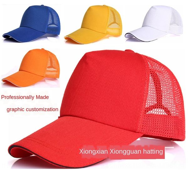 summer sun hat mesh baseball baseball cap advertising cap volunteer outdoor hat, Blue;gray
summer sun hat mesh baseball baseball cap advertising cap volunteer outdoor hat, Blue;gray