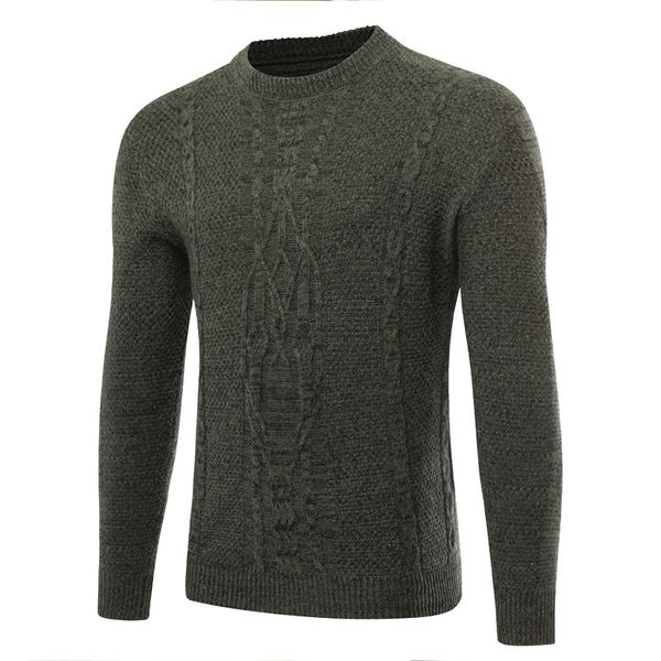 men's o-neck cotton pullover autumn winter warm solid long sleeve perfect quality comfortable clothes knitted casual sweater, White;black
men's o-neck cotton pullover autumn winter warm solid long sleeve perfect quality comfortable clothes knitted casual sweater, White;black