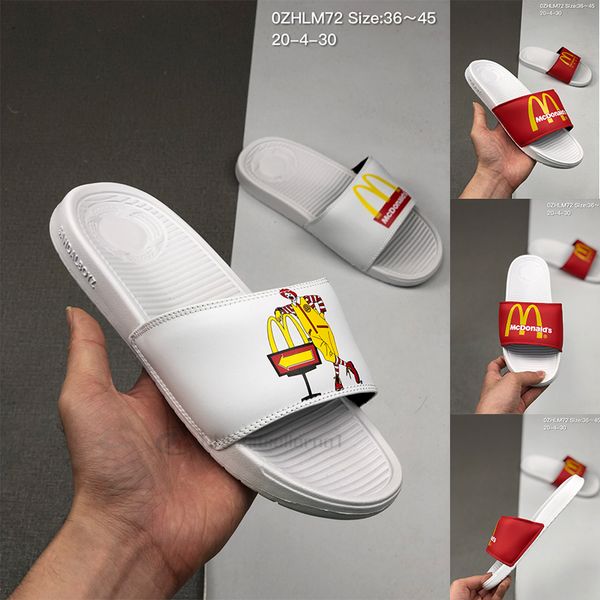 2020 macdonald clown sandalboyz designer slides personal design mens womens slipper mcd luxe male female mules pantoufle sandals 36-45, Black
2020 macdonald clown sandalboyz designer slides personal design mens womens slipper mcd luxe male female mules pantoufle sandals 36-45, Black