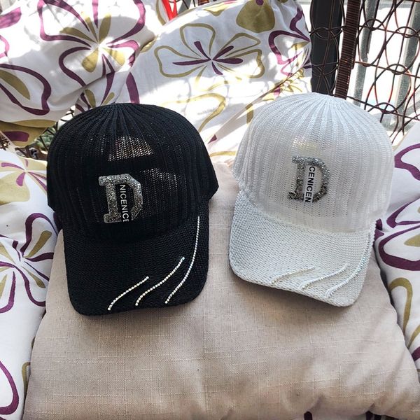 hat female summer korean all-match rhinestone lace letter hollow knitted mesh thin breathable baseball cap lace baseball cap cap, Blue;gray
hat female summer korean all-match rhinestone lace letter hollow knitted mesh thin breathable baseball cap lace baseball cap cap, Blue;gray