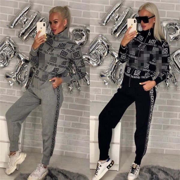 womens designer fashion tracksuits sweatsuits outfit pullover letter print suits long sleeve casual 2 two piece pant clothing cotton shirts, Gray
womens designer fashion tracksuits sweatsuits outfit pullover letter print suits long sleeve casual 2 two piece pant clothing cotton shirts, Gray