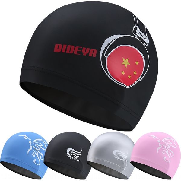 men's and women's long hair ear protection waterproof loose comfortable large pu coated fashion swimming swimming cap cap 
men's and women's long hair ear protection waterproof loose comfortable large pu coated fashion swimming swimming cap cap