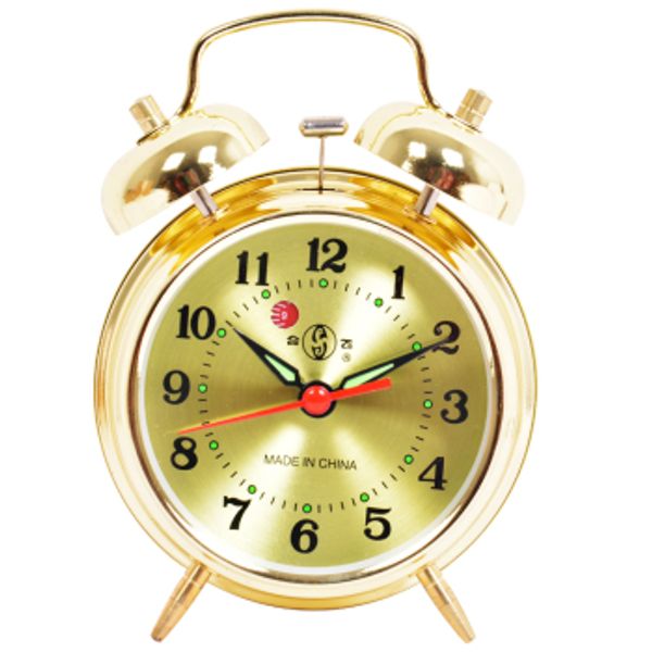 alarm clock retro old metal loudly pointer playing bells single-sided simple modern sleeping wind mechanical copper core
alarm clock retro old metal loudly pointer playing bells single-sided simple modern sleeping wind mechanical copper core