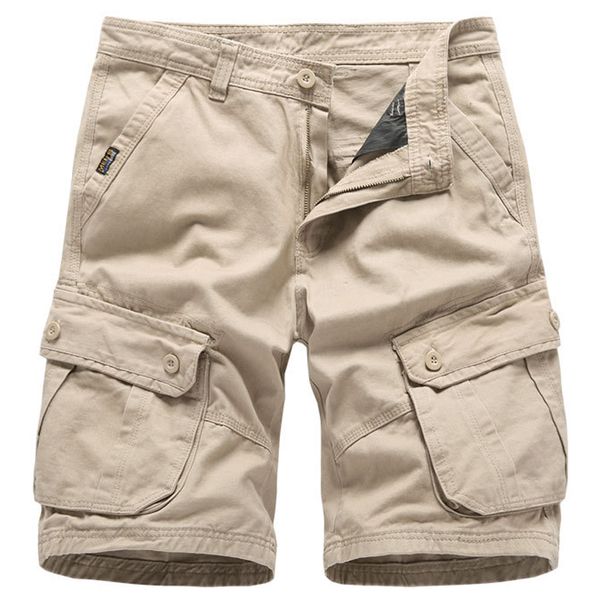 men's shorts mens fashion multi-pocket straight casual clothing short homme ropa de hombre, White;black
men's shorts mens fashion multi-pocket straight casual clothing short homme ropa de hombre, White;black