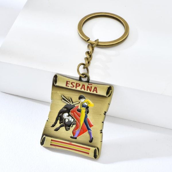 vicney new arrival fashion spain bull fighting keychain for men key chain gift for friends keychain men, Silver
vicney new arrival fashion spain bull fighting keychain for men key chain gift for friends keychain men, Silver