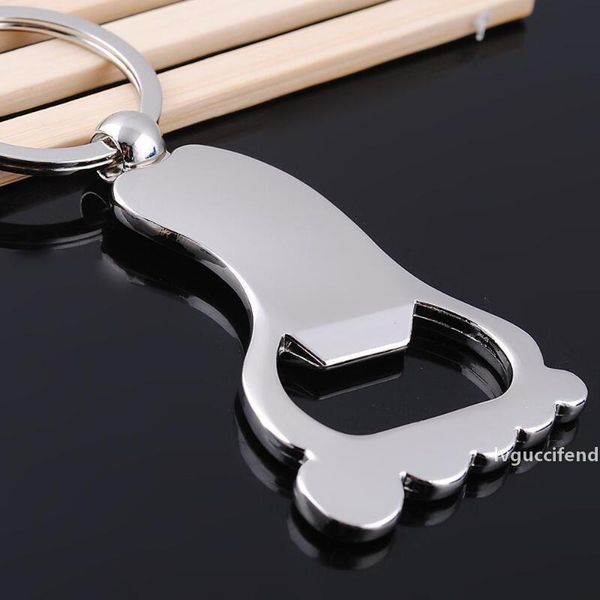 creative foot shaped bottle opener keychain metal key ring key chain holder customized baby shower baptism favor gift lx7643
creative foot shaped bottle opener keychain metal key ring key chain holder customized baby shower baptism favor gift lx7643