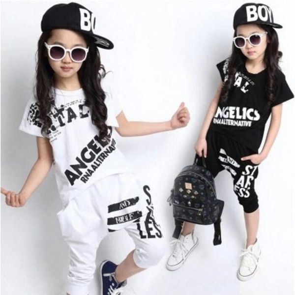 girls clothing sets kids summer 2020 uniesx boys girl short sleeve t-shirt harem pants 2pcs, White
girls clothing sets kids summer 2020 uniesx boys girl short sleeve t-shirt harem pants 2pcs, White