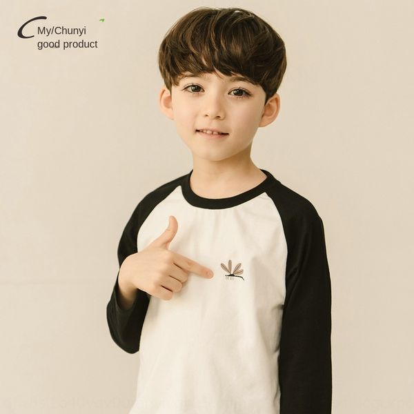 3jyuf pure one good boy autumn new middle and large cotton t- jacket cotton t-shirt children korean round collar long sleeve casual base, Blue
3jyuf pure one good boy autumn new middle and large cotton t- jacket cotton t-shirt children korean round collar long sleeve casual base, Blue