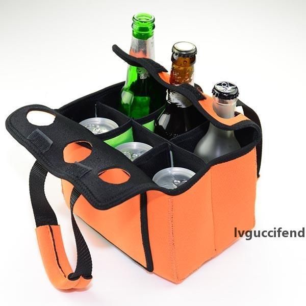 6 pack neoprene beer bottle holder cooler can beer beverage water carrier bags neoprene drinks tote bag for home storage outdoor sports
6 pack neoprene beer bottle holder cooler can beer beverage water carrier bags neoprene drinks tote bag for home storage outdoor sports