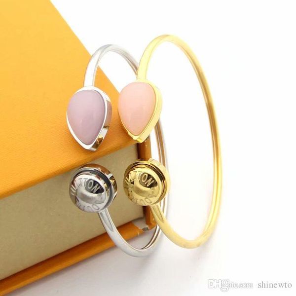 мода горячие продажа леди титана стали лист розовый агат v письмо 18k позолоченный открытый браслет 2 цвет, Black
мода горячие продажа леди титана стали лист розовый агат v письмо 18k позолоченный открытый браслет 2 цвет, Black