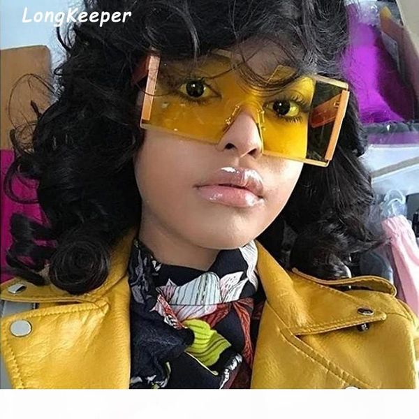 2020 fashion oversized square rimless sunglasses women brand designer flat big sun glasses female one piece travel gafa blue, White;black
2020 fashion oversized square rimless sunglasses women brand designer flat big sun glasses female one piece travel gafa blue, White;black