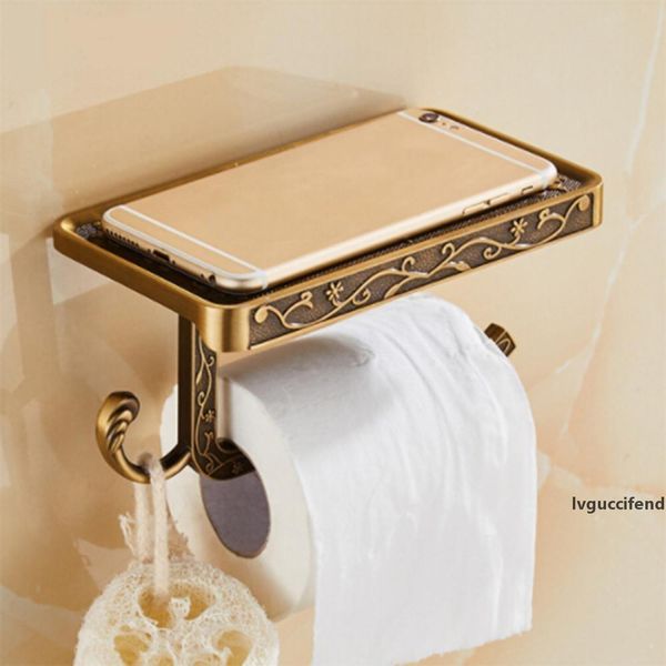 new 1pc antique bathroom paper mobile phone holder 3 colors with shelf bathroom towel rack toilet paper holder tissue boxes t200425
new 1pc antique bathroom paper mobile phone holder 3 colors with shelf bathroom towel rack toilet paper holder tissue boxes t200425