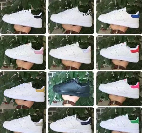 2019 brand new stan shoes fashion smith sneakers casual leather men women flats casual shoes jogging sneakers classic flatsshoes, Black
2019 brand new stan shoes fashion smith sneakers casual leather men women flats casual shoes jogging sneakers classic flatsshoes, Black