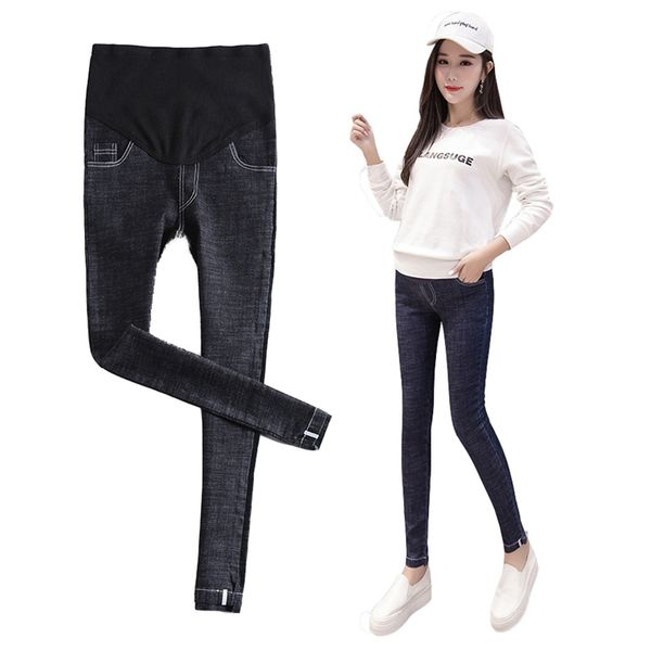 spring and autumn fashion pregnant women jeans elastic elastic waist jeans pregnancy pantalon embarazada maternity clothes, White
spring and autumn fashion pregnant women jeans elastic elastic waist jeans pregnancy pantalon embarazada maternity clothes, White