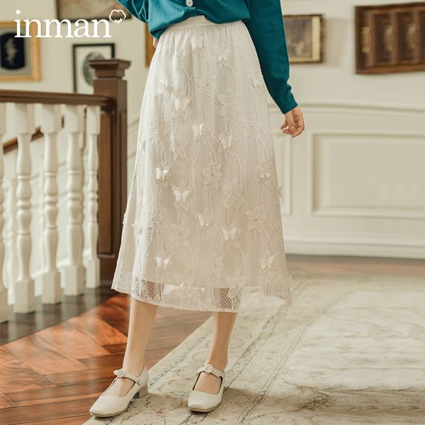 inman 2020 autumn new arrivals butterfly fairy skirt high-waisted a-line lace large apricot woman skirt, Black
inman 2020 autumn new arrivals butterfly fairy skirt high-waisted a-line lace large apricot woman skirt, Black