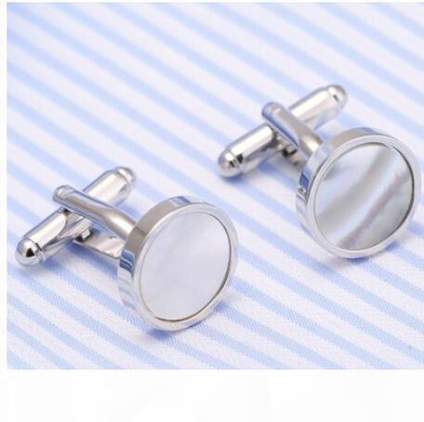 i luxury designer jewelry cuff links fritillaria cuff natural shell french cloth for wedding circle cuff fashion of shipping, Silver
i luxury designer jewelry cuff links fritillaria cuff natural shell french cloth for wedding circle cuff fashion of shipping, Silver