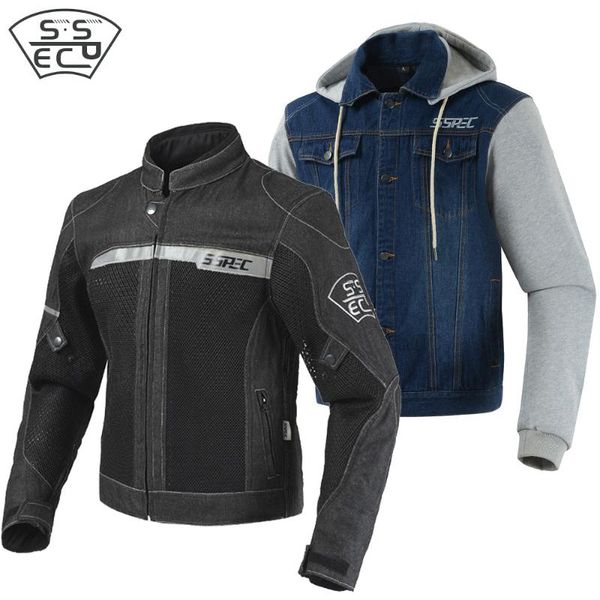 sspec motorcycle jeans jacket breathable summer mesh riding jacket reflective motocycle racing outwear jackets protective
sspec motorcycle jeans jacket breathable summer mesh riding jacket reflective motocycle racing outwear jackets protective